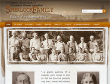 Tablet Screenshot of myspurlockfamily.com